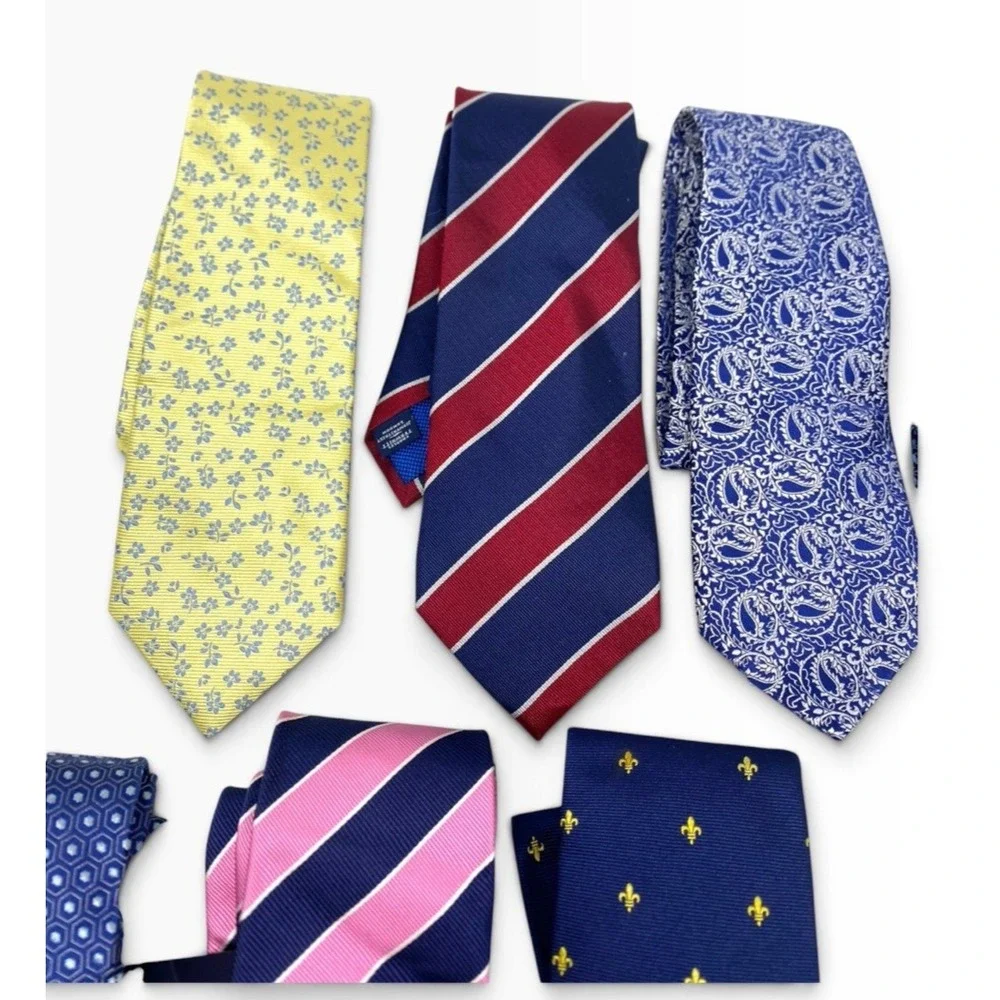 Charles Tyrwhitt Lot of 13 Mens Silk Ties Business Career Different Prints